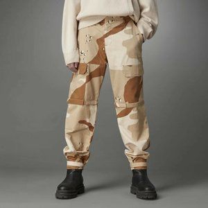 Adidas Originals Men's BLUE VERSION CAMO CARGO PANTS FREE SHIPPING H33477 *RARE*